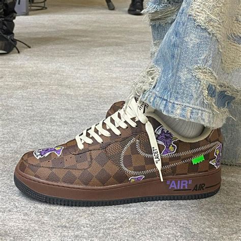 air force 1 stitch louis vuitton|louis vuitton x nike af1.